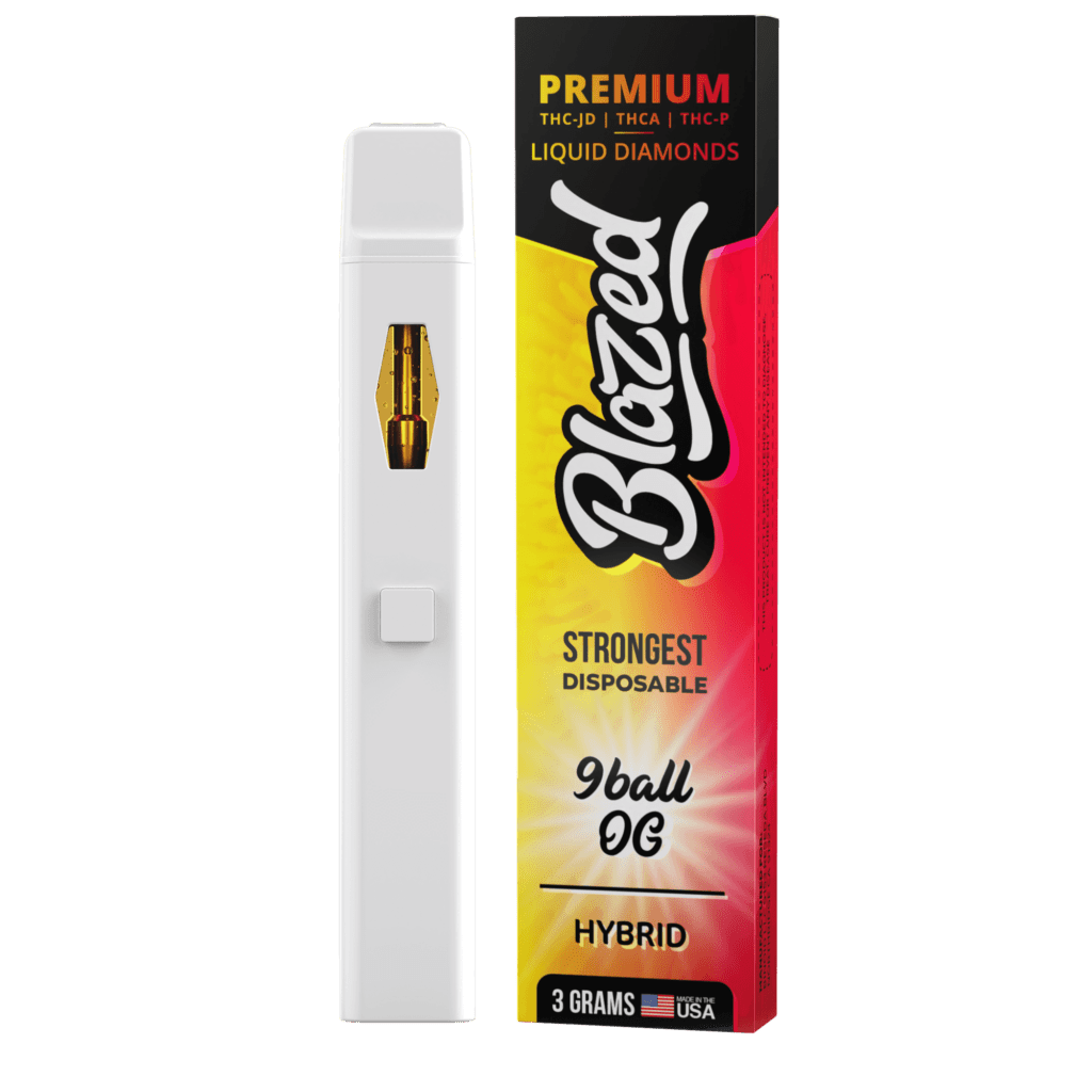 THCA + DELTA 9P 3 GRAM DISPOSABLE – BLAZED