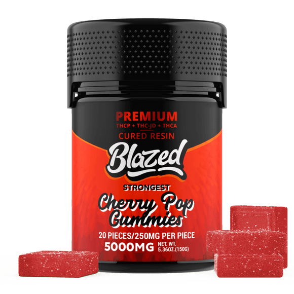 THCA + DELTA 9P 5000MG GUMMIES – BLAZED