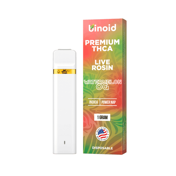 1 GRAM THCA DISPOSABLE VAPES – LIVE ROSIN